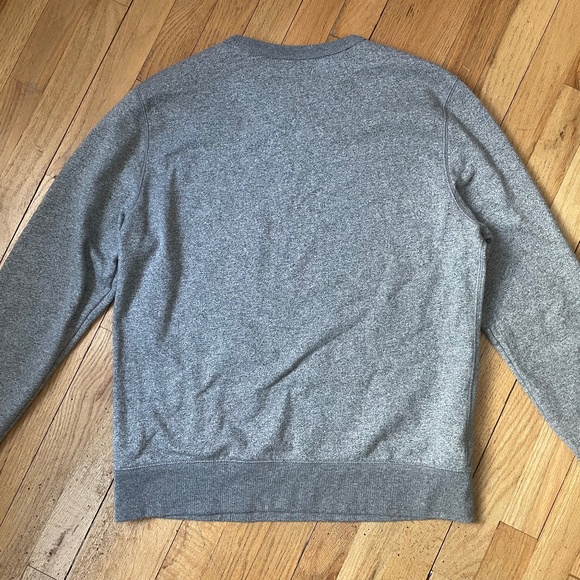 J.Crew Factory Men’s L Grey Crewneck Sweatshirt - Picture 5 of 5